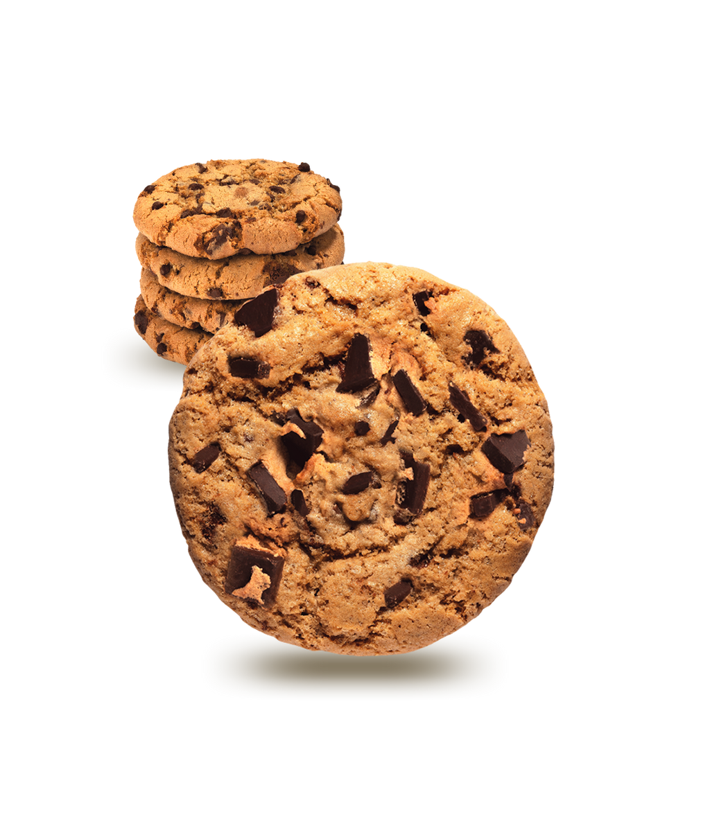 Falcone American Cookies Cioko Latte – Knusprige Kekse mit Vollmilchschokolade – Italienisches Gebäck