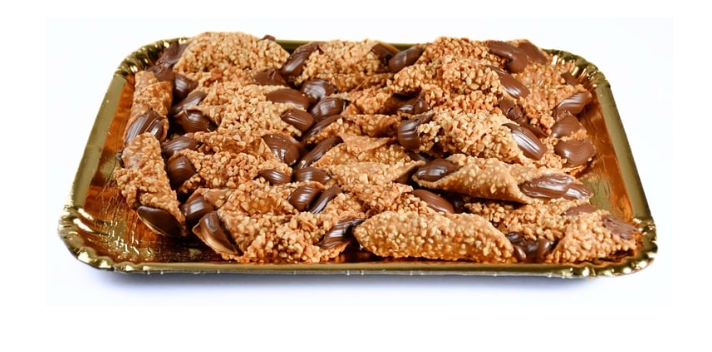 ca. 20 Stk. original italienische Cannoli Pistazie – Knuspriges Gebäck mit Pistaziencreme