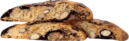 Le Delizie di Maria: Cantuccini Morzelletti mit Mandeln & Kakao (2%) – Original Italienisches Gebäck