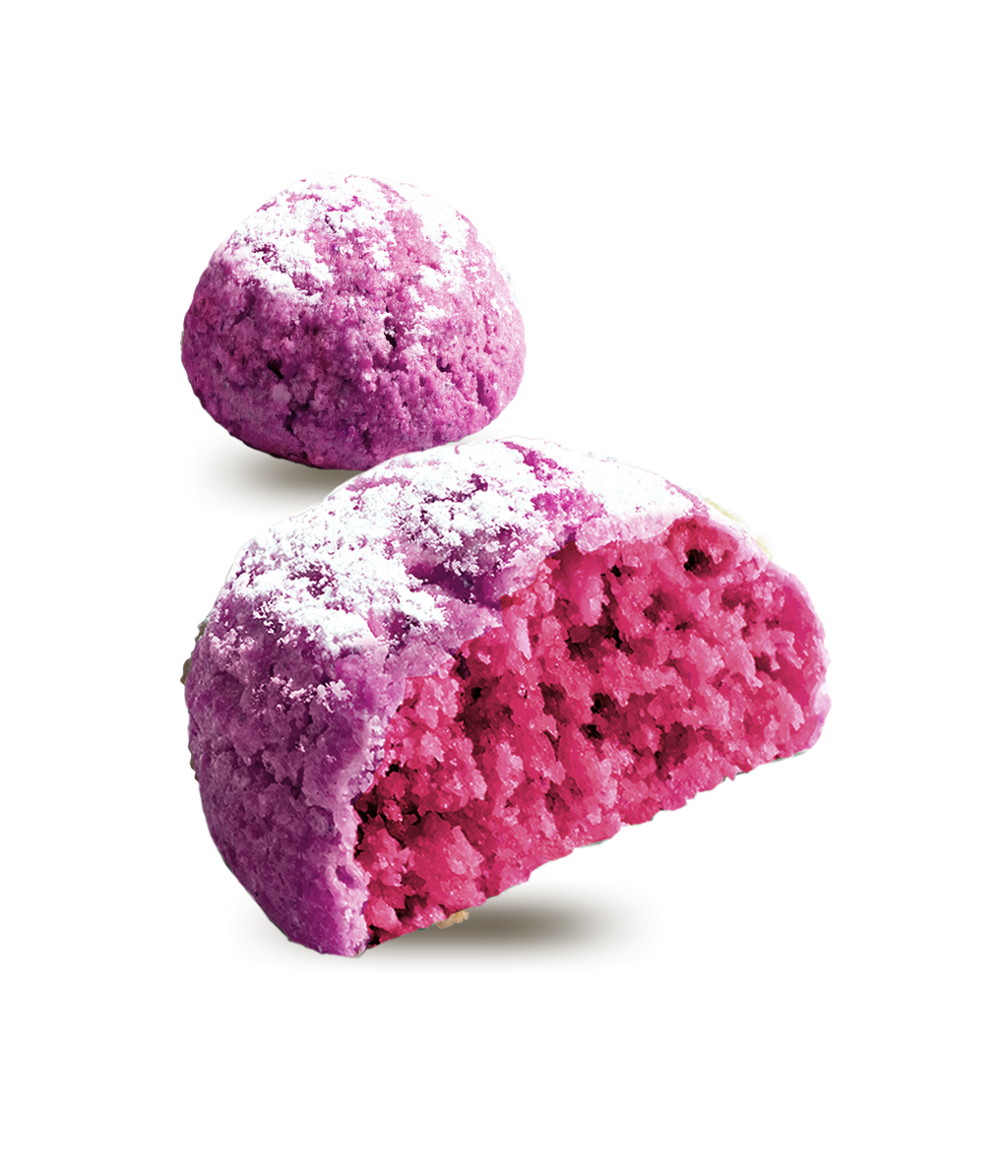 Falcone Amaretti Morbidi d’Abruzzo: Weiche Himbeer-Amaretti – Italienisches Mandelgebäck mit Himbeere – Lampone
