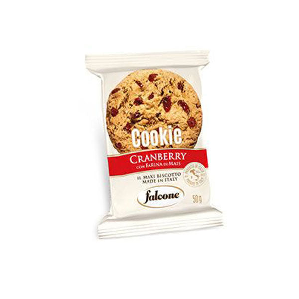 Falcone American Cookies Cranberry – Knusprige Kekse mit fruchtigen Cranberries – Italienisches Gebäck