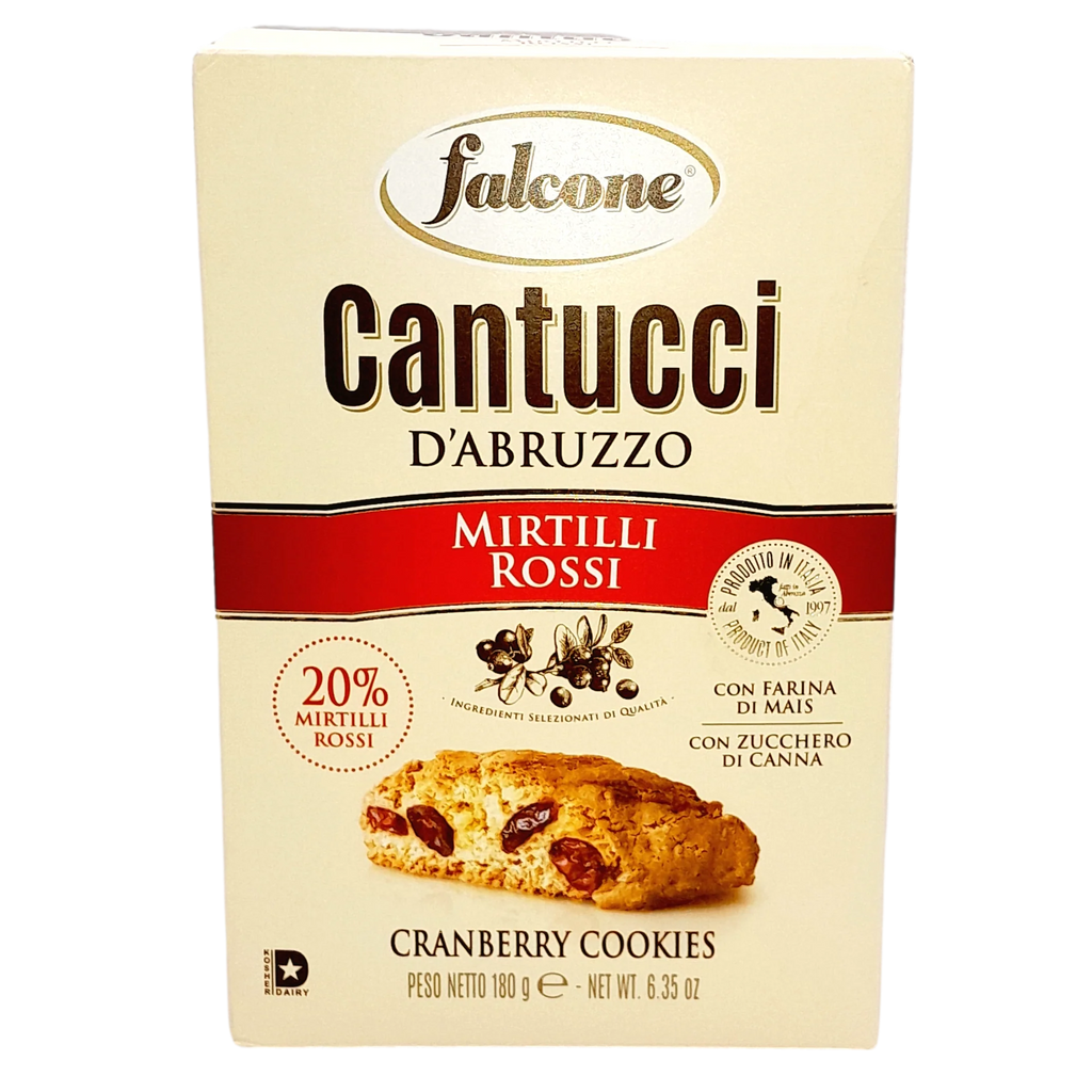 Falcone Cantuccini mit Preiselbeeren & Mandeln – Mirtilli Rossi – Italienisches Gebäck aus den Abruzzen