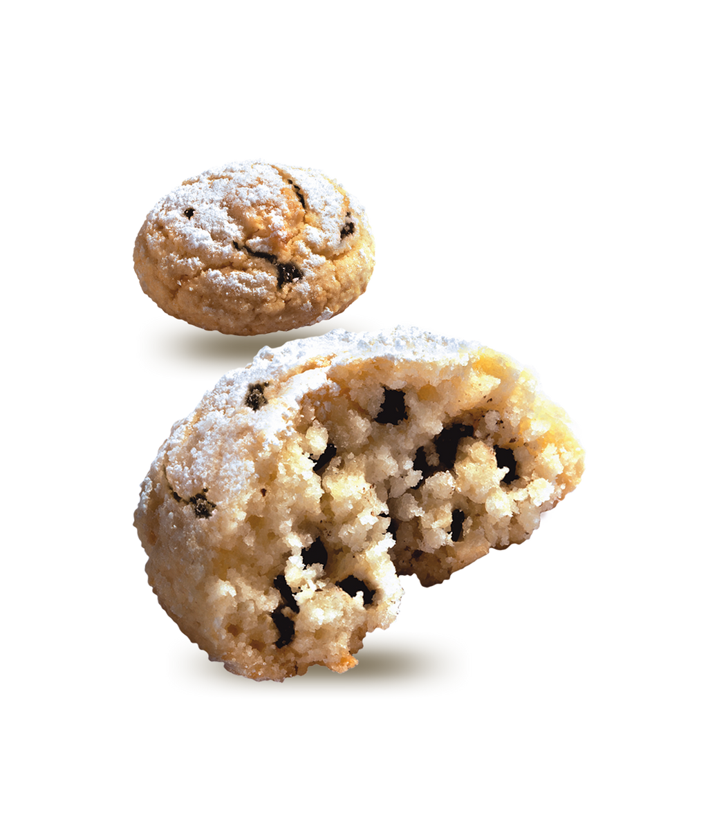 Falcone Amaretti Morbidi d’Abruzzo: Weiche Amaretti mit Schokolade – Italienisches Mandelgebäck Cioccolato