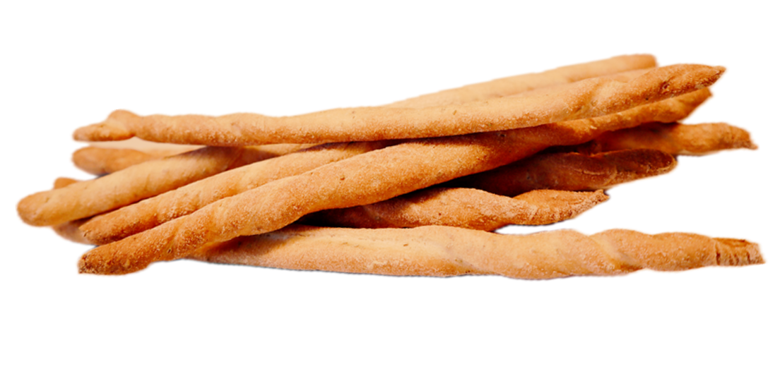 Italienische Grissini mit Pizza-Geschmack – Knusprige Brotstangen mit Tomate & Kräutern – Knabbergebäck