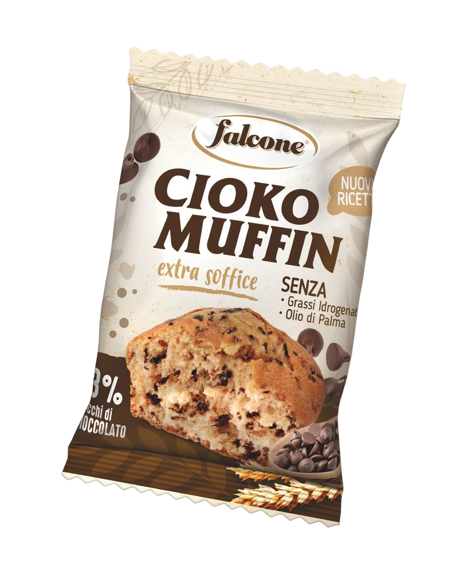 Falcone Muffin Cioccolato – Saftige Schokoladen-Muffins – Italienisches Gebäck von Falcone Dolciaria